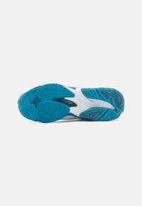 Mizuno WAVE LIGHTNING Z8 - Volleyballsko - white/moroccan blue/silver