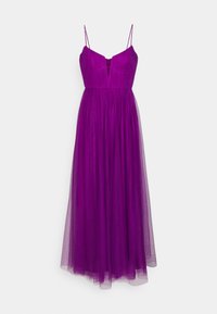 ML Monique Lhuillier NYLA LONG DRESS - Proginė apranga - bright magenta