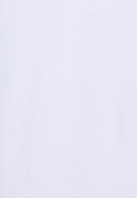 White cotton fabric with a smooth texture. Even color throughout, featuring no patterns or distinct hardware details.