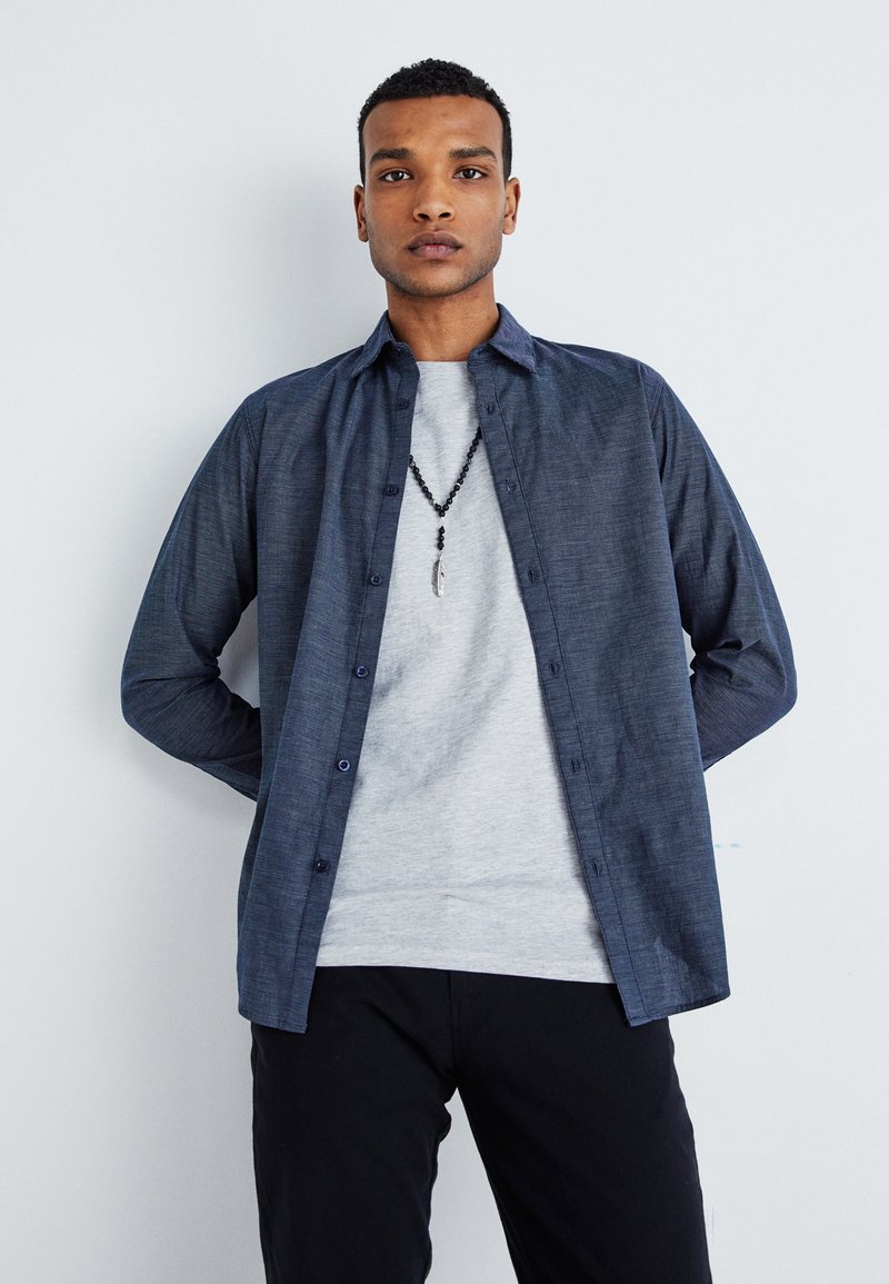 Selected Homme SLHSLIMFREDDIES - Camisa - dark sapphir