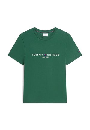 Tommy Hilfiger, TOMMY LOGO TEE - T-Shirt print - green