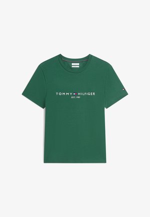 Tommy Hilfiger, LOGO TEE - T-shirt imprimé - green