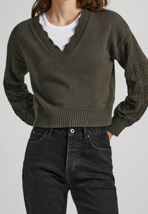 Pullover - green