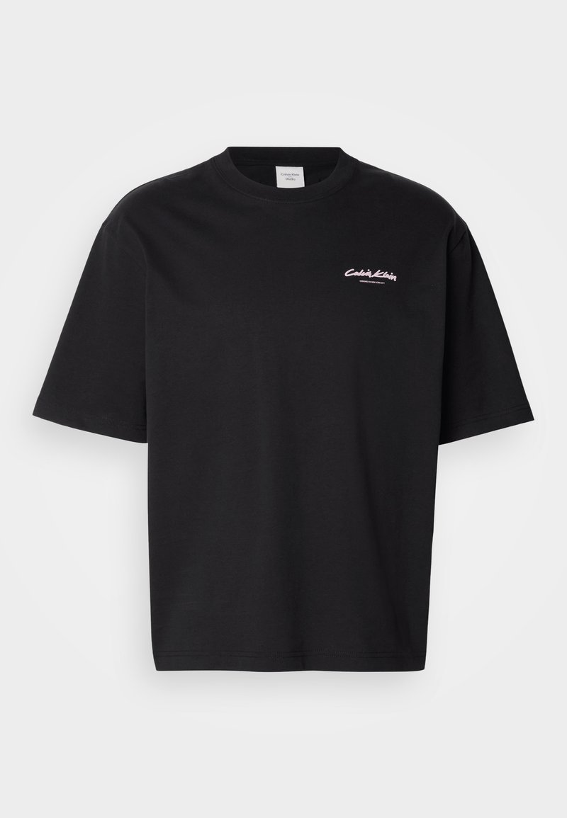 Calvin Klein Jeans T-shirt print zwart