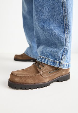 Pompeii BRISTOL BOOT - Botines con cordones - taupe