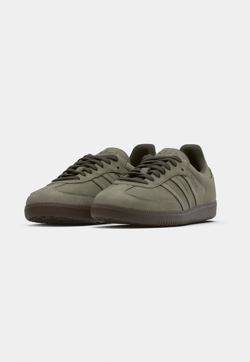 adidas gazelle silver green womens Adidas Skateboarding Puig Indoor Skate Shoes | Shadow Olive & Off Whit