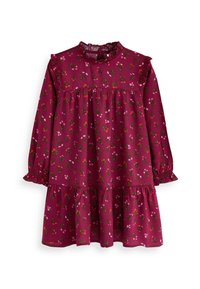 Next Nappali ruha - berry red ditsy