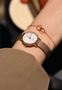 Daniel Wellington PETITE PRESSED MELROSE - Laikrodis - rose gold-coloured