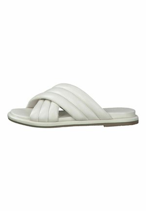 Pantolette flach - ivory