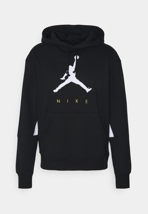 HOODIE - Felpa - black/white/black