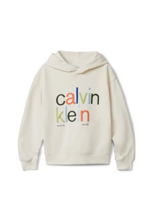 LOGO GRAPHIC - Kapuzenpullover - whitecap gray