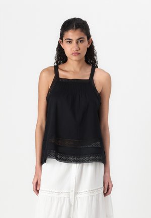 TRIM HALTER - Débardeur - black