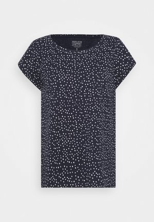 CORE - Print T-shirt - navy