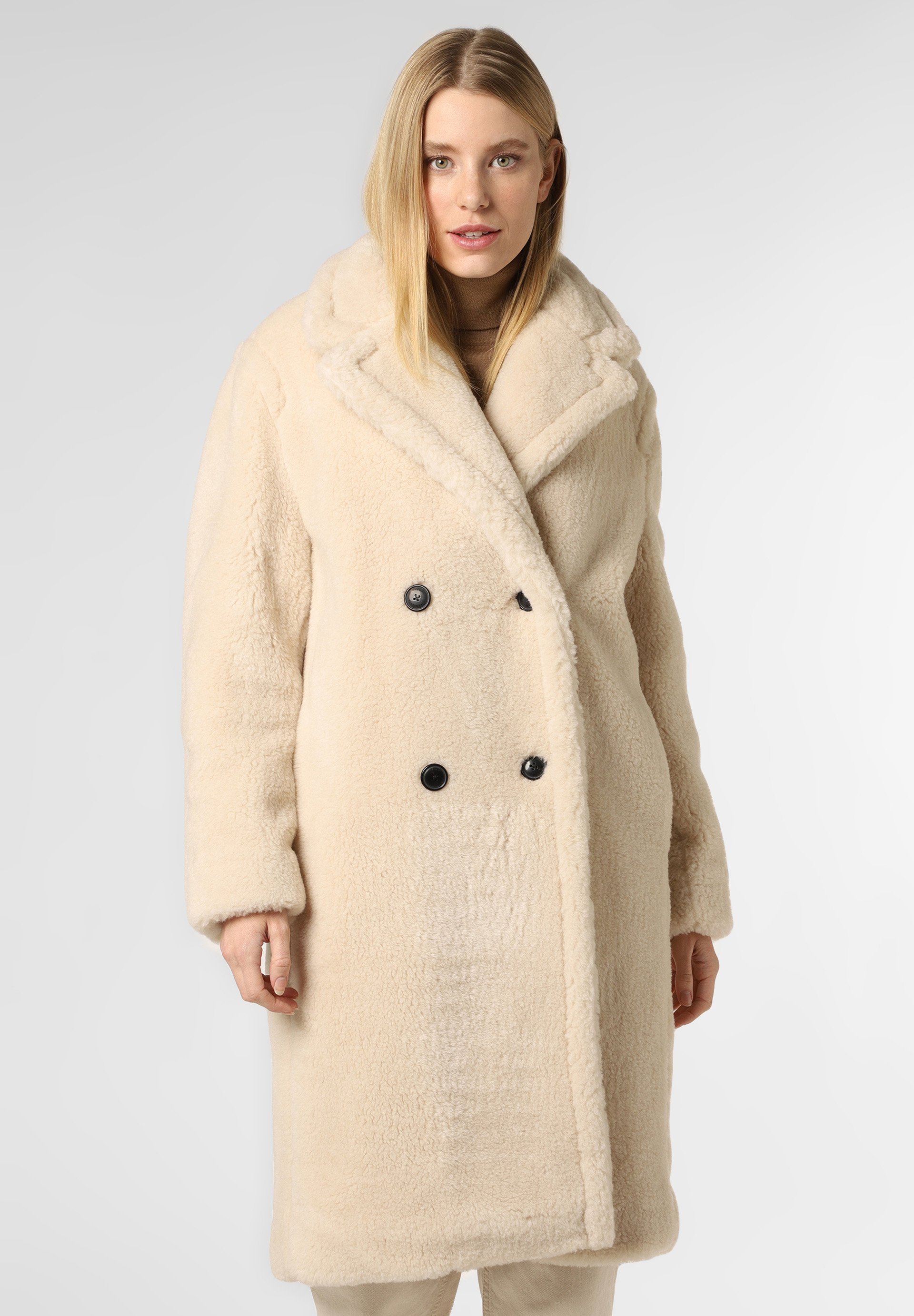 Jacket Zalando Teddy Mantel Dark Brown Zalando Bershka Mantel