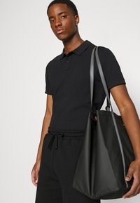 Pier One 3 PACK SLIM - Polo - dark blue/red/black