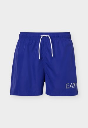 EA7 Emporio Armani, WATER SPORT EXTENDED LOGO BOXER  - Μαγιό σορτς - clematis blue/white