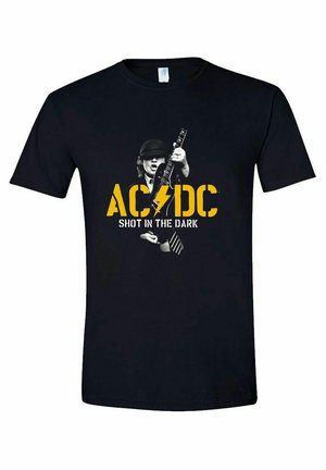 AC/DC AC/DC PWR UP SHOT IN THE DARK - Triko s potiskem - black