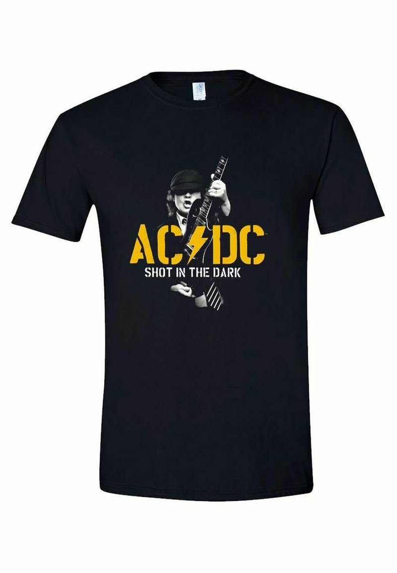 AC/DC AC/DC PWR UP SHOT IN THE DARK - Triko s potiskem - black