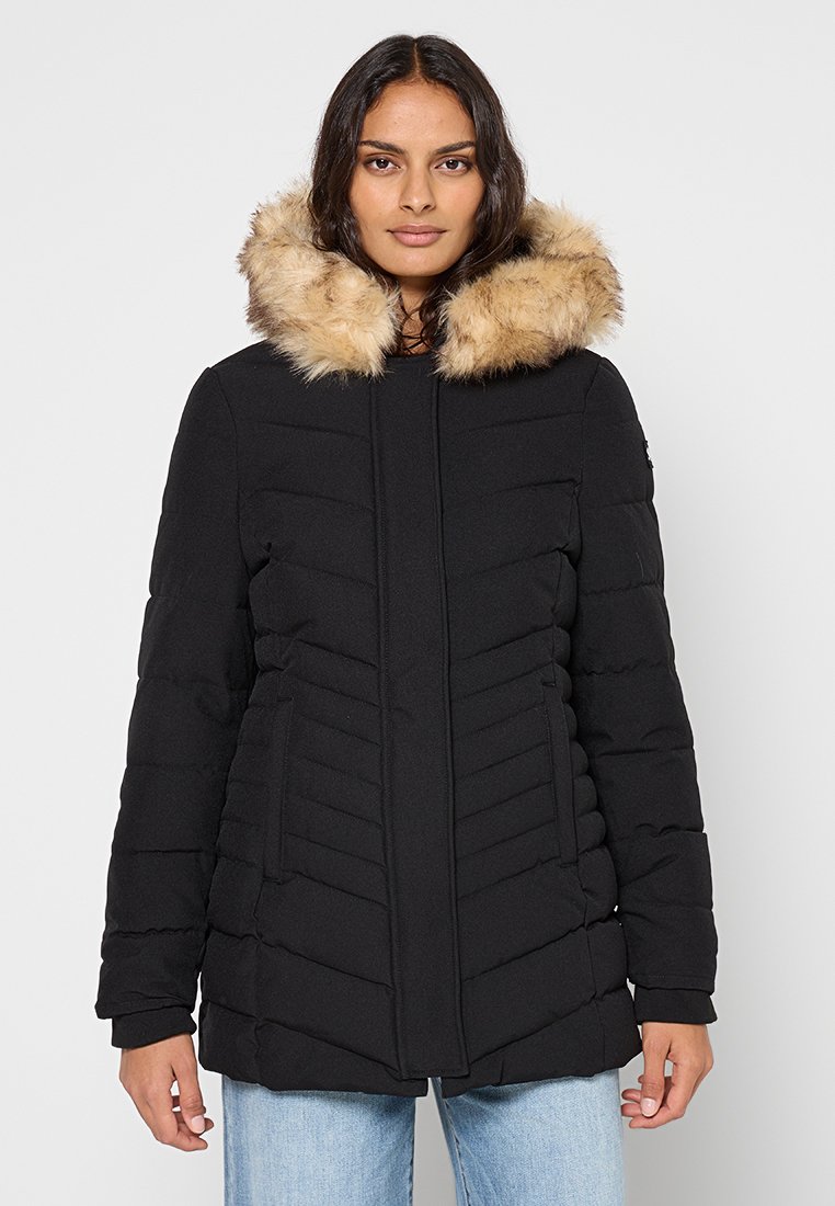 Schott Winterjas zwart