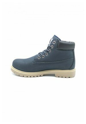 Bottes à lacets - marine