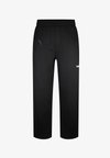 ESSENTIALS WIDE LEG JOGGERS - Pantalon de survêtement - black