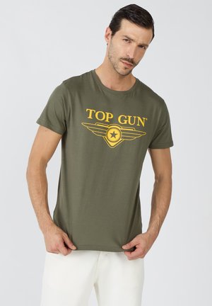 2024002 - T-shirt print - olive