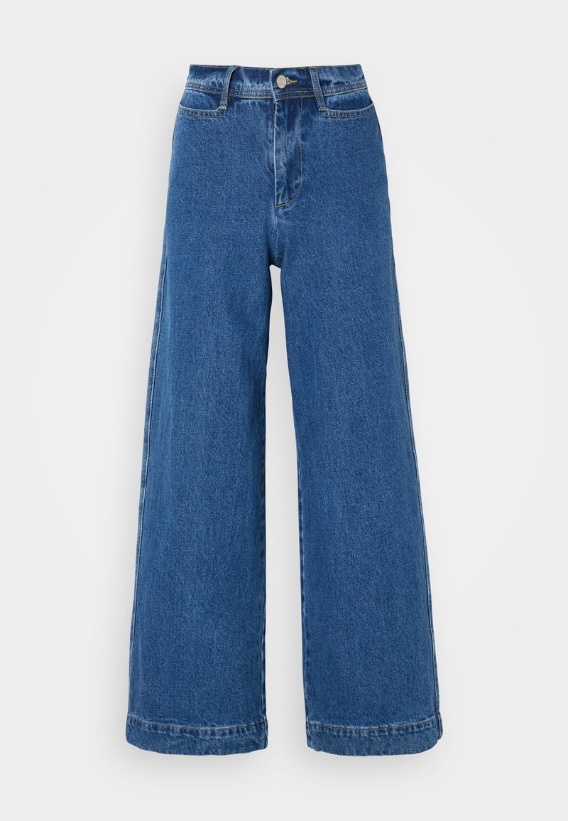 Lollys Laundry Flared Jeans blauw denim/bluedenim Lollys Laundry Flared Jeans blauw denim/bluedenim