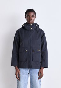 Barbour PEREZ SHOWERPROOF - Parka - dark navy/summer navy/ecru