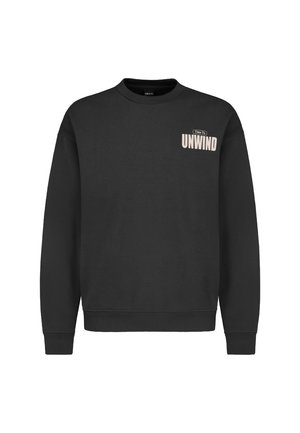 SWEATER MIT MOTIVIERENDEN - Jumper - dark-grey