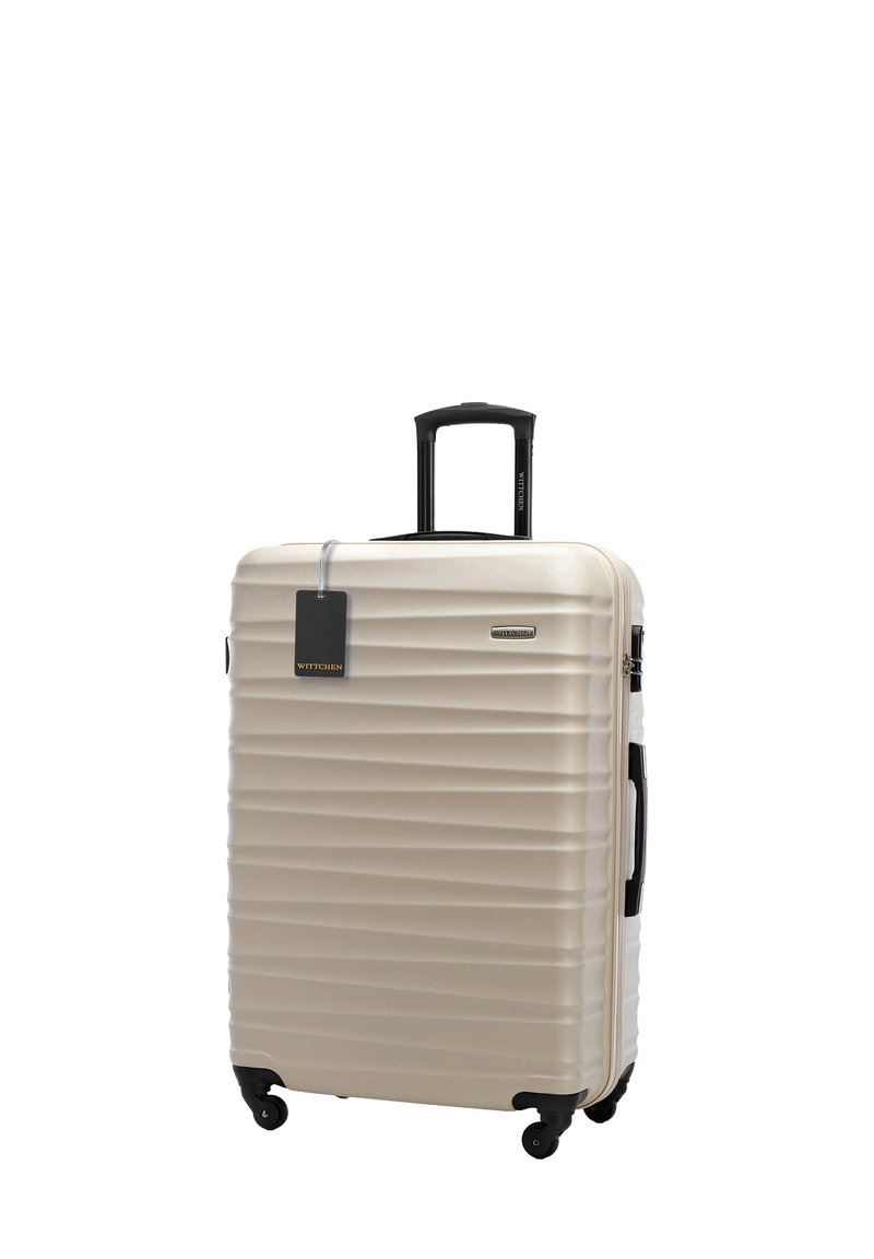 WITTCHEN LARGE SUITCASE WITH LUGGAGE TAG - Maleta de cabina - beige