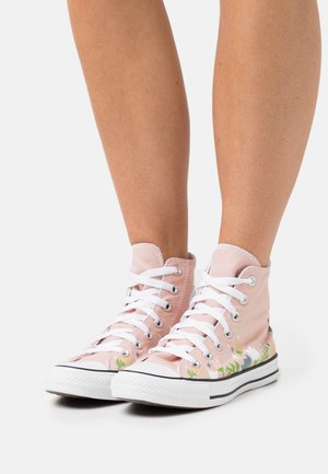 CHUCK TAYLOR ALL STAR CRAFTED FLORALS - Sneakers alte - pink clay/indigo oxide/white