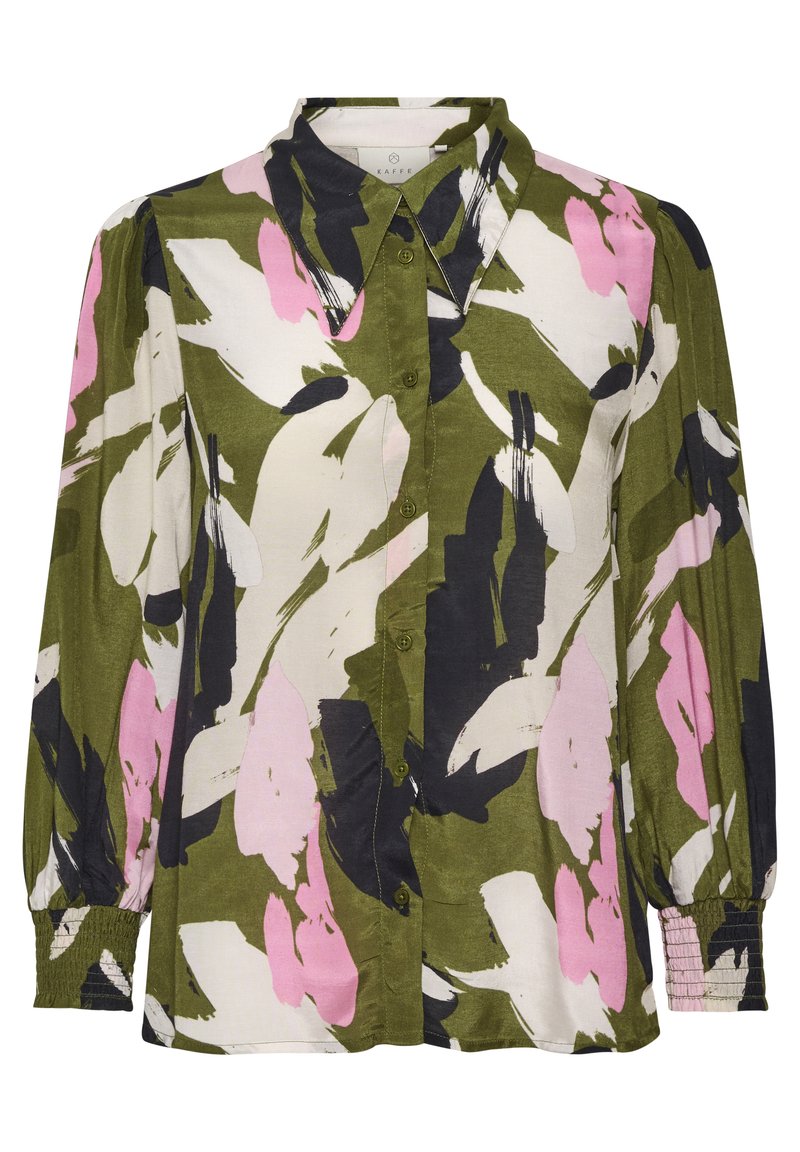 Kaffe Overhemdblouse groen Kaffe Overhemdblouse groen