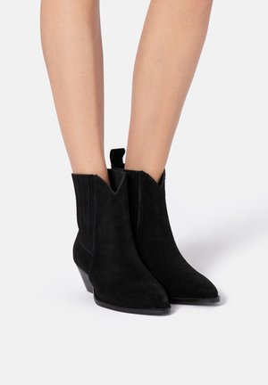 L37 Boots à talons - black