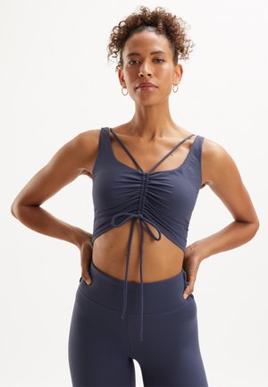 GIANNA - Light support sports bra - blue moon
