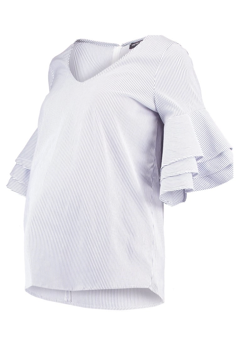 Pietro Brunelli T-shirt print blauw