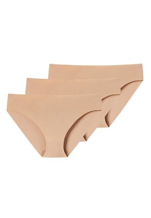 Schiesser SCHIESSER SLIP 3ER PACK INVISIBLE LIGHT - Briefs - maple