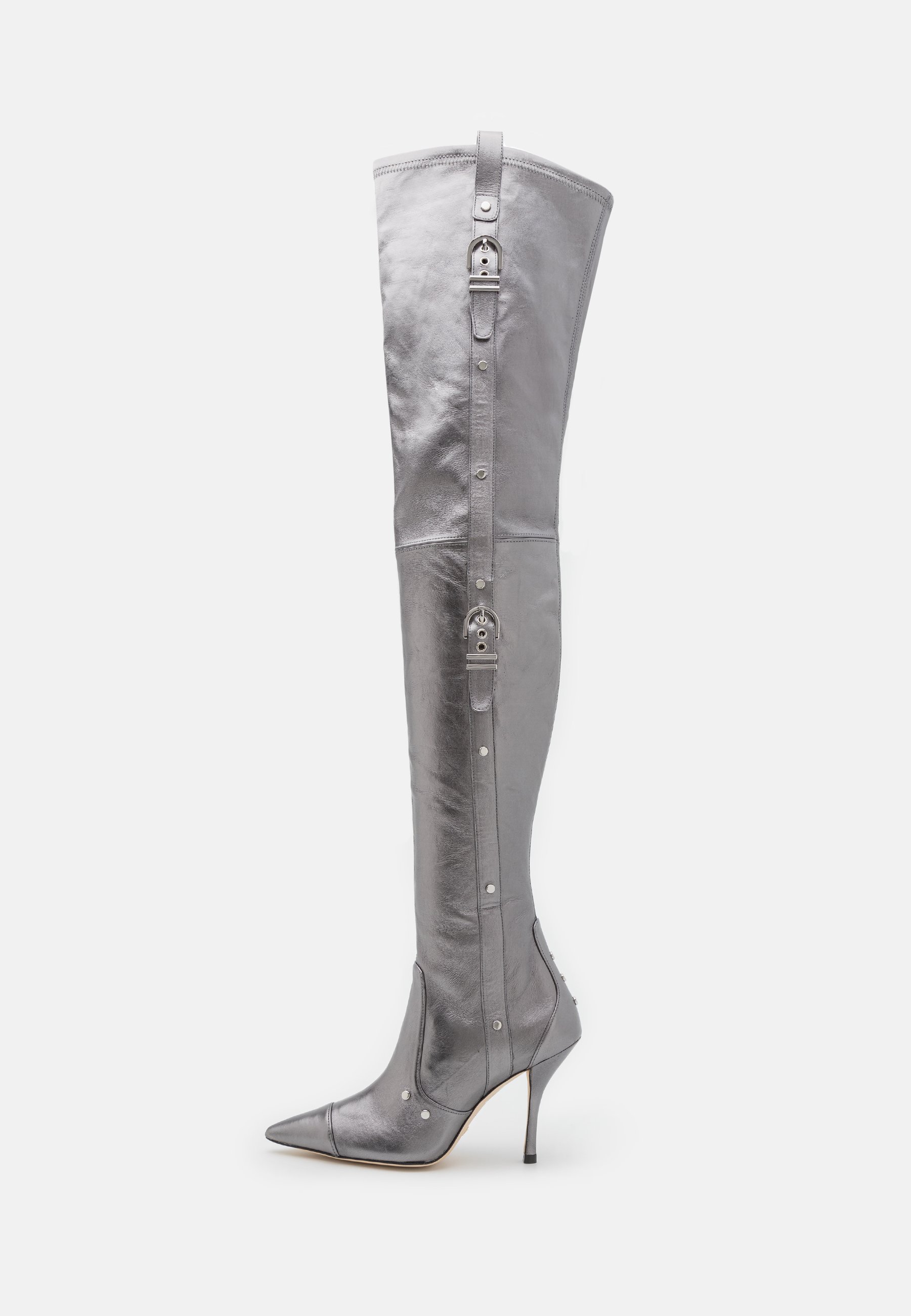 Stuart Weitzman MAVERICK BOOT - High heeled boots - gunmetal - Zalando