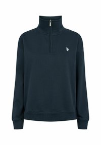 U.S. Polo Assn. KATIE HALF ZIP - Strikkegenser - dark sapphire