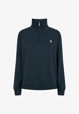 U.S. Polo Assn. KATIE HALF-ZIP - Džemper - dark sapphire