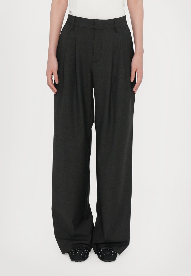 Won Hundred CAMILLE TROUSERS - Trousers - licorice