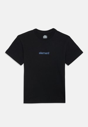 LOWCASE UNISEX - Nyomott mintás póló - faded black