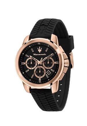 Maserati SUCCESSO KOLLEKTION - Chronograph - schwarz/roségold