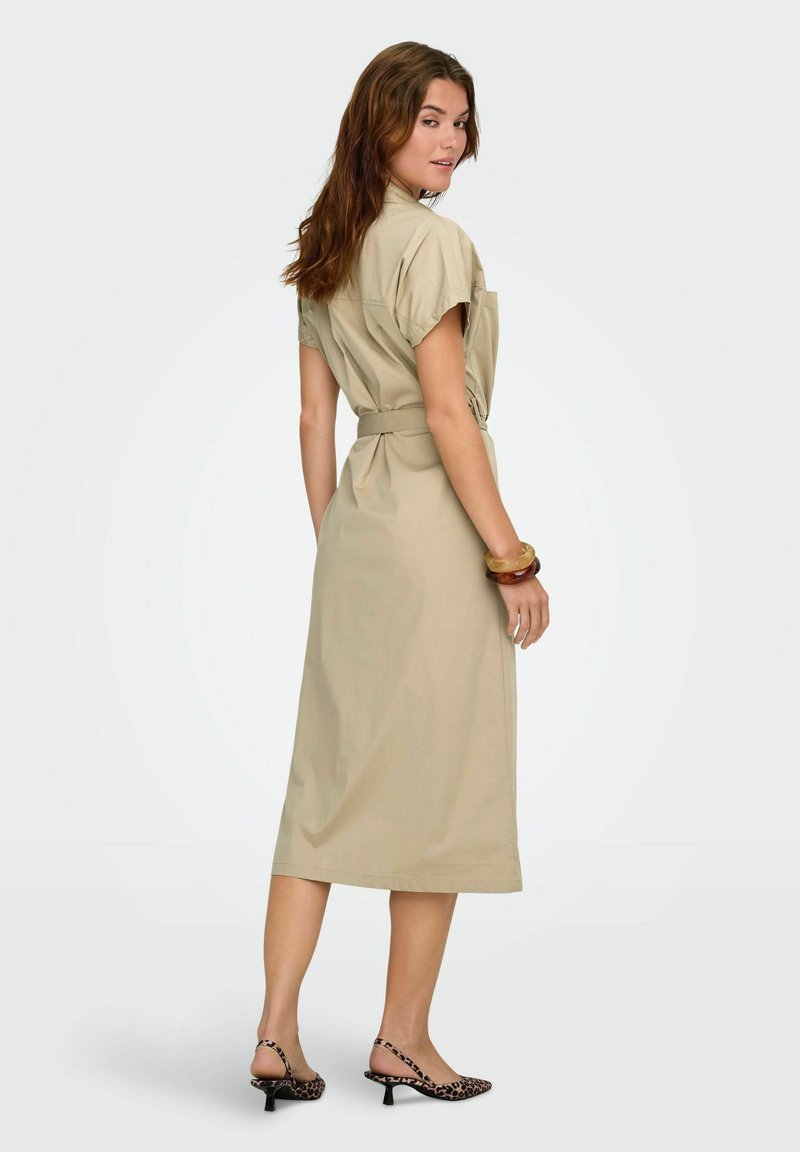 beige safari dress ONLY ONLTANNY Long - Shirt Our products will be group_size:petite:petite-size-3-4-sleeve-fit-and-flare-dress-l14008p-navy DARCY DRESS SKY BLUE Size:US12 - Preorder