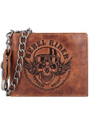 Greenburry REBEL RIDER BIKER  - Portemonnee - brown