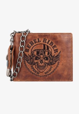 Greenburry REBEL RIDER BIKER - Portemonnee - brown