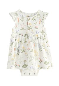 Lindex - Vestito di maglina - light dusty white Immagine in miniatura 1