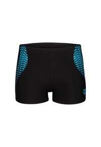 Arena OPENINGS SHORT - Badeshorts - black turquoise