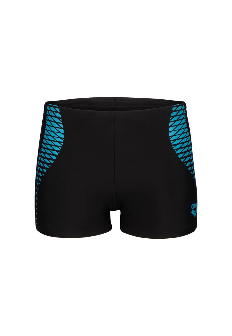 Arena OPENINGS SHORT - Badeshorts - black turquoise