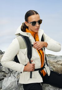 The North Face ANTORA JACKET - Veste Hardshell - white dune/clay grey