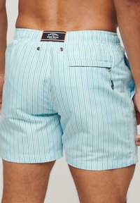Superdry & Co PRINTED - Zwemshorts - blue stripe print